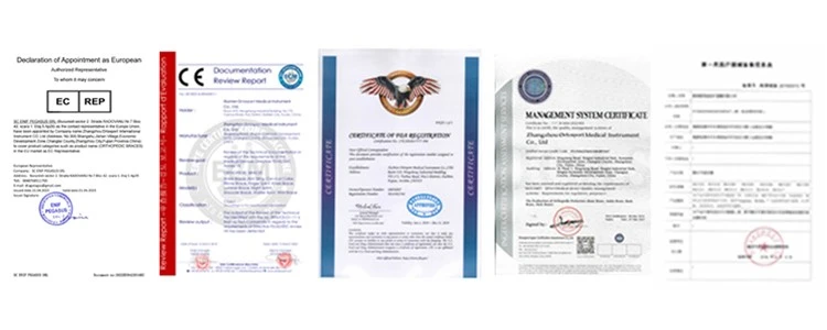 Hinged Knee Support Certificate Hinged Knee Support Certificate